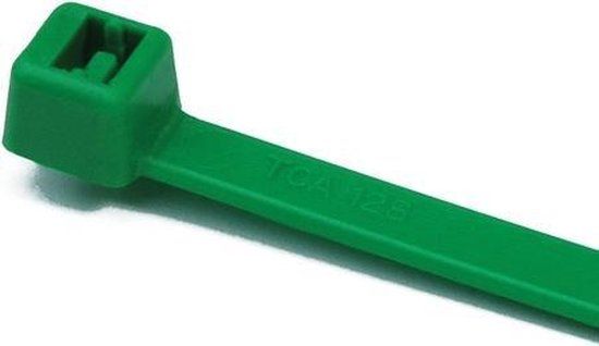 HellermannTyton 111-04801 T50R-PA66-GN Kabelbinder 200 mm 4.60 mm Groen 100 stuk(s)
