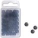 Black Cat Hard Bead, zwart, 8 mm, 50 stuks