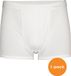 Mey Casual Cotton shorty (1-pack) - heren boxer kort met zachte tailleband - wit
