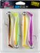 Fox Rage Zander Pro Shad Loaded UV Mixed Colors (4 pcs) 12cm - Jig Head 12g - Haak 4/0