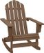 vidaXL Tuinschommelstoel Hout Bruin