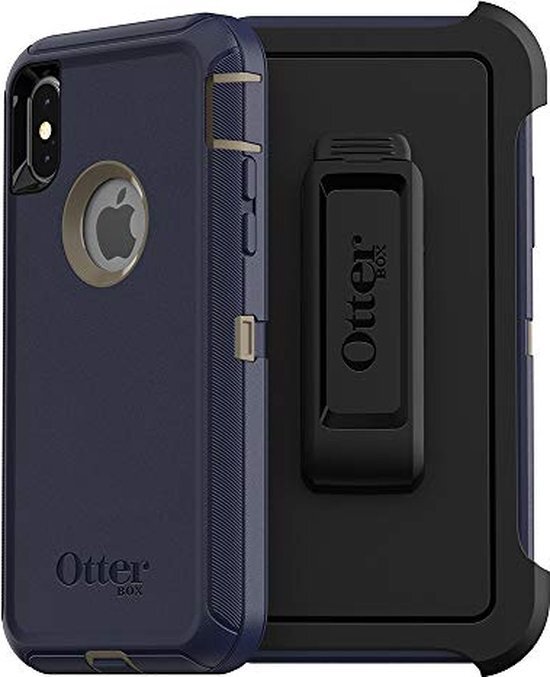 OtterBox Powerbank, 5,000 mAh draagbare oplader met USB-A 12W en USB-C 12W, LED-indicator, slank, duurzaam ontwerp met valbescherming, Zwart