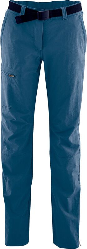 Maier Sports Inara Slim - Dames - Trekking- & Wandelbroek - blauw - EU 19 (Short) - 2023