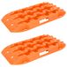 vidaXL Traction Board 2 pcs Orange 57.5x30.5x5.5 cm Reinforced Nylon