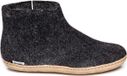 Glerups Sloffen Unisex - Zwart