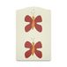 Arvidssons Textil Fjäril rood dienblad 20 x 30 cm