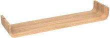 Étagère Fixy - marron - aspect bois lamellé - 80 x 20 x 10 cm
