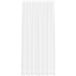Rideau en dentelle floral blanc 280 x 200 cm Polyester