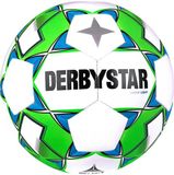Derbystar Voetbal Junior Light maat 5 Wit groen blauw