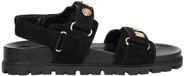 Guess Florizi Sandalen Plat - Zwart - Maat 36