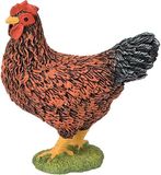 Bullyland 62316 Kip (Bruin) Speelfiguur - ca. 5 cm