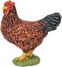 Bullyland 62316 Kip (Bruin) Speelfiguur - ca. 5 cm