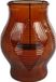 Merkloos Windlicht Amber Glas, 23,5cm