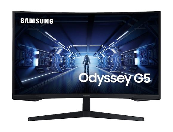 Samsung Odyssey C32G54T - 32 inch Gaming Monitor - Quad HD - 144Hz - Curved