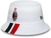 New Era Bob Milan AC 96 Bucket Hat Wit Unisex Maat M