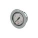 Riegler 101857-308/40 standaardmano, frontring verchr., G 1/8 achter, 0-25,0 bar, Ø 40, 1 st.