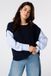 MS Mode Trui Trui met contrasterende blouse mouwen