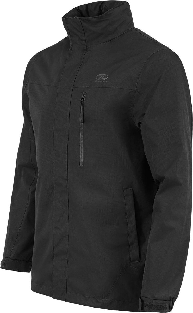 Highlander Kerrera Outdoorjas Heren Zwart - 5034358872533