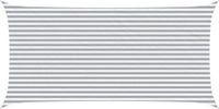 vidaXL Zonneschaduw Lichtgrijs en wit 6 x 3 m Polyester Oxford