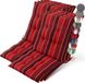 Beautissu Sun-NL Set van 8 Premium Lage Rugleuning Kussen 100x50 cm - Rouge rayé