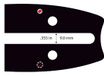 Piste de tuyau 18 pouces, 3/8, 1,5 mm, 68 dents