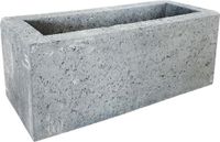 Merkloos Gardenlux Fiora Block 50 x 20 x 20 cm tuintegel Grijs per stuk