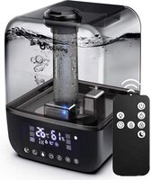 UpLiving Luchtbevochtiger met Aromatherapie - 32m² - Zwart/Grijs