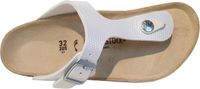 Birkenstock Gizeh Sandale Blanc Synthétique/Textile/Cuir 32
