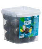 Dehner Wonderknoedel, mezenbollen met voederkool, het hele jaar door, voor wilde vogels, vetrijk/energierijk, hoogwaardig vogelvoer voor wilde vogels, zonder net, 30 stuks (2,5 kg)