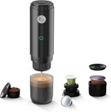 OEM Draagbare espressomachine 3-in-1, 19 bar, geschikt voor capsules en gemalen koffie, zwart
