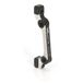 XLC BR-X23 Unisex Schijfremadapter voor PM-Rem, Zwart, Zilver, Unisize