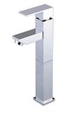 DP Bad Arce - Enkele hendel wastafel mixer kraan, zilver