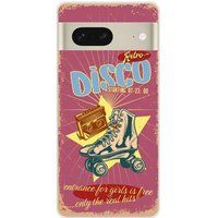 Google Pixel 7 Retro disco bedrukt siliconen hoesje