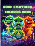 Cute Dinosaur Coloring Book for Kids