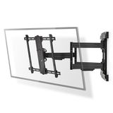 Nedis Draai- en Kantelbare TV Muurbeugel - 37-80 inch - Zwart
