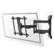 Nedis Draai- en Kantelbare TV Muurbeugel - 37-80 inch - Zwart