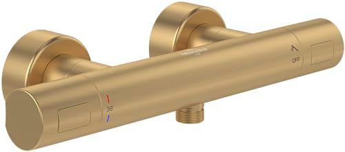 Villeroy & Boch Universele Douchethermostaat - Geborsteld Goud