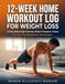 12-Week Home Workout Log for Weight Loss