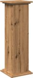 vidaXL Sokkel met opbergruimte, 31 x 30 x 90 cm, hout, ambachtelijke eikenkleur