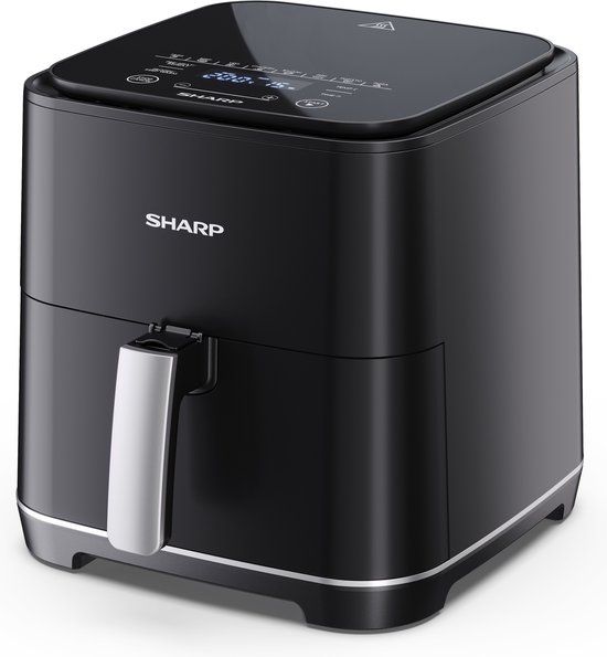 Sharp AF-GS552AE-B XL Airfryer - 5.5 liter - 1650W - Black