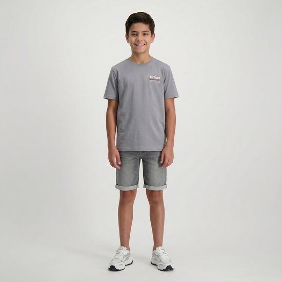 Cars Jeans T-shirt Rozzo jr. jongens 116 Katoen Mid Grey