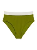 Marc O'Polo Maillot de bain ' Contrast Binding ' vert / blanc