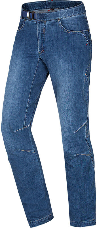 Ocun Hurrikan Jeans Heren, middle blue XL 2019 Klimbroeken