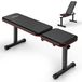 Banc de musculation réglable - 5 positions - 300 kg - 2-en-1 - Noir