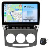 Mazda autoradio 10,1 pouces CarPlay pour Mazda 5 CR19 (2005-2010) avec navigation GPS, 4G, Bluetooth, commande au volant, USB, stockage 6+128Go, processeur 8 cœurs, caméra et DAB+. Compatible avec Android Auto