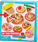 Playgo Pizzeria Speelset - 4 Kleuren Klei voor Kinderen