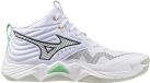 Mizuno Wave Momentum Elite Mid Indoor Sportschoenen Wit EU 44 1/2 Man, Vrouw