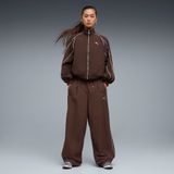 PUMA Pantalon de survêtement T7 Femme, Vêtements, Marron, L