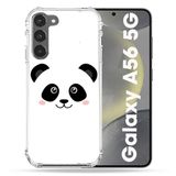 Cokitec Samsung Galaxy A56 5G Animal Panda Wit Versterkte Hoes