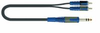 Cavo Roksolid Cavo Audio Da 2 Jack Fono A 1 Jack Stereo Da 6,3 Mm, 2 M